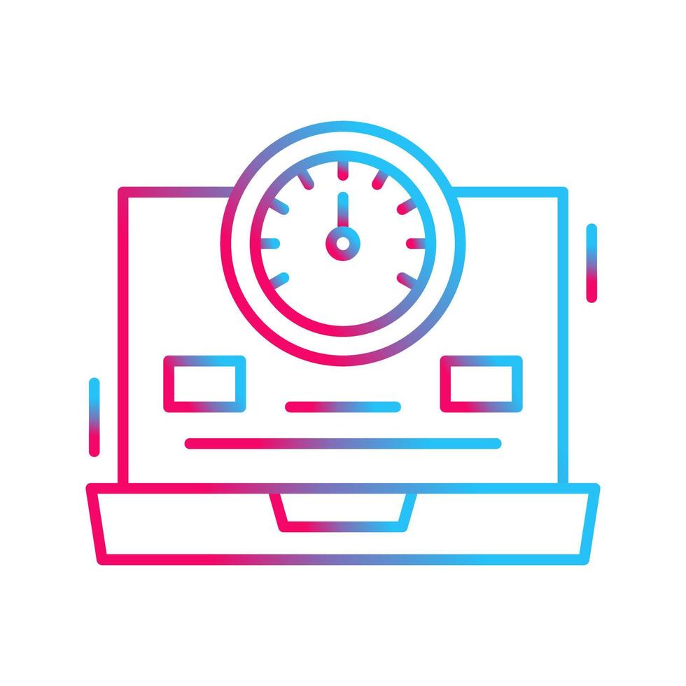 snelheidsmeter vector icoon