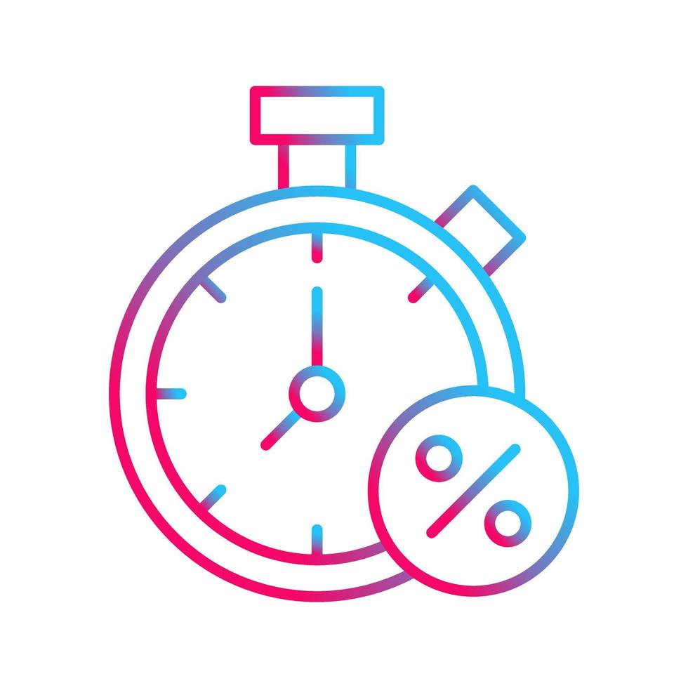 timer vector icoon