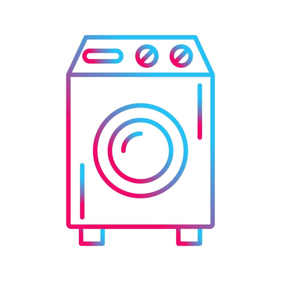 wasmachine vector pictogram