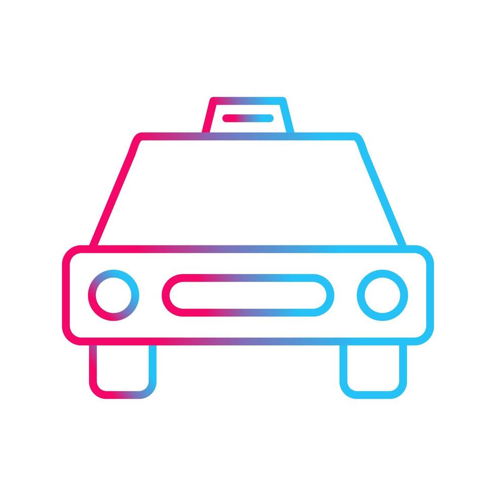 taxi vector icoon