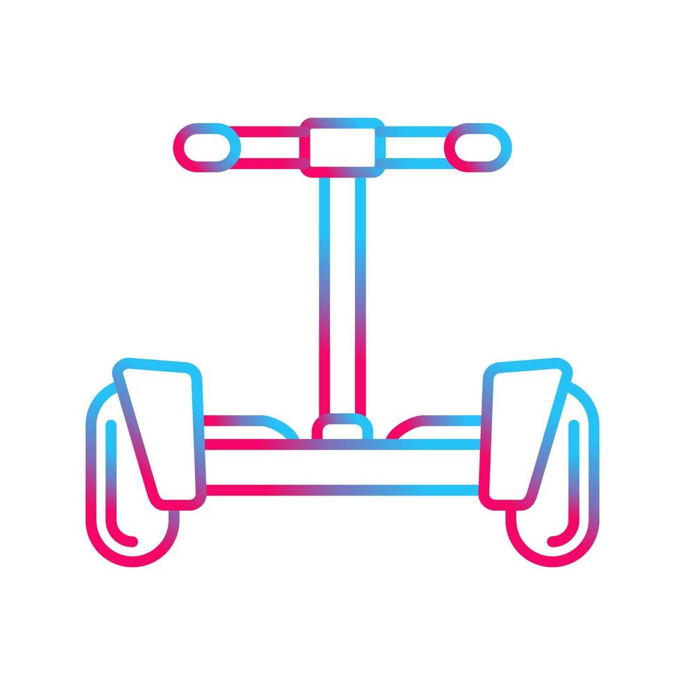 hoverboard vector pictogram