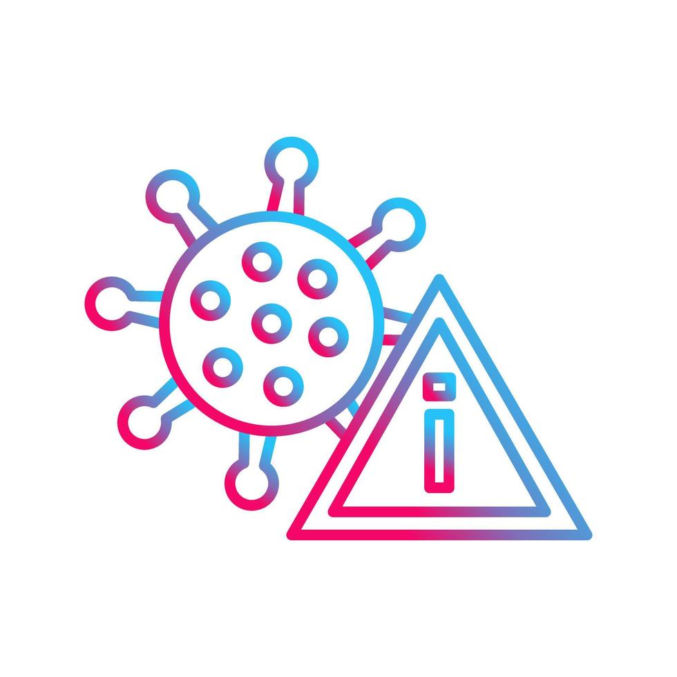 coronavirus vector pictogram