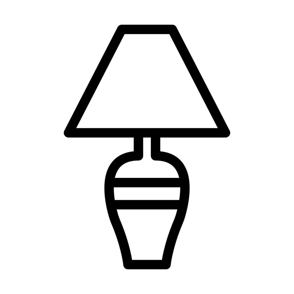 lamp pictogram ontwerp vector