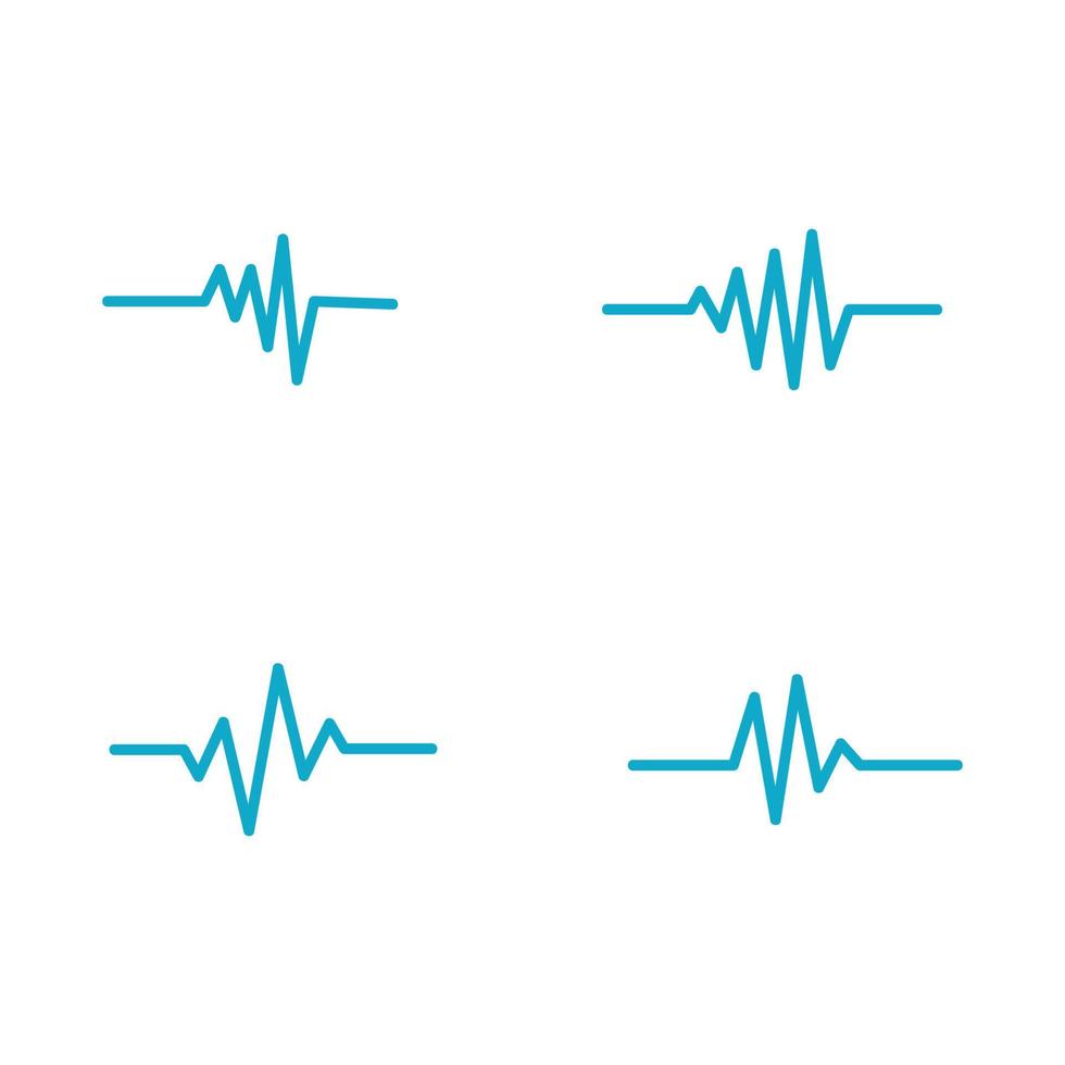 Gezondheid medisch hartslag pulse vector