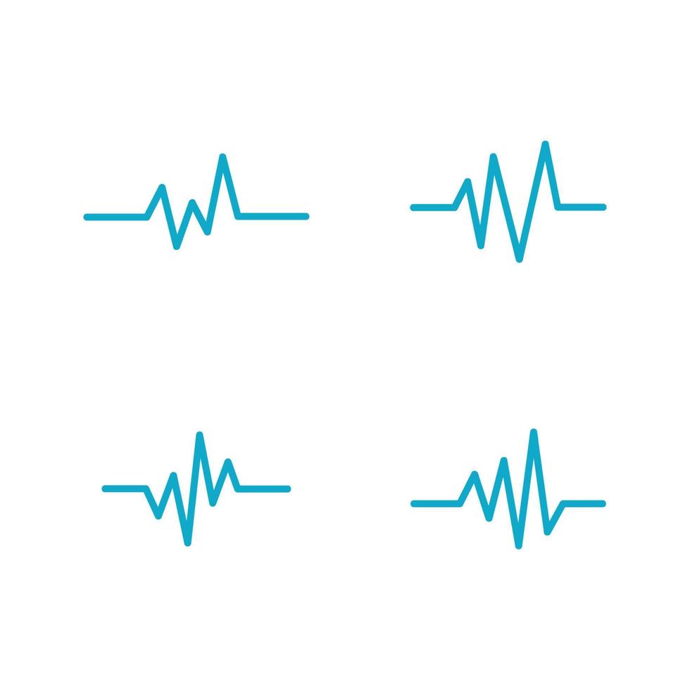 Gezondheid medisch hartslag pulse vector