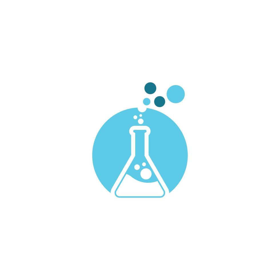 Gezondheid medisch laboratorium logo sjabloon vector