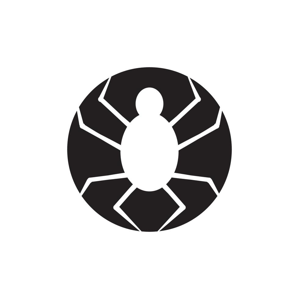 spin logo ontwerp vector