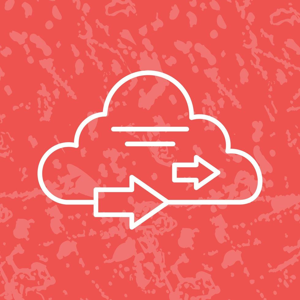 cloud computing vector icon