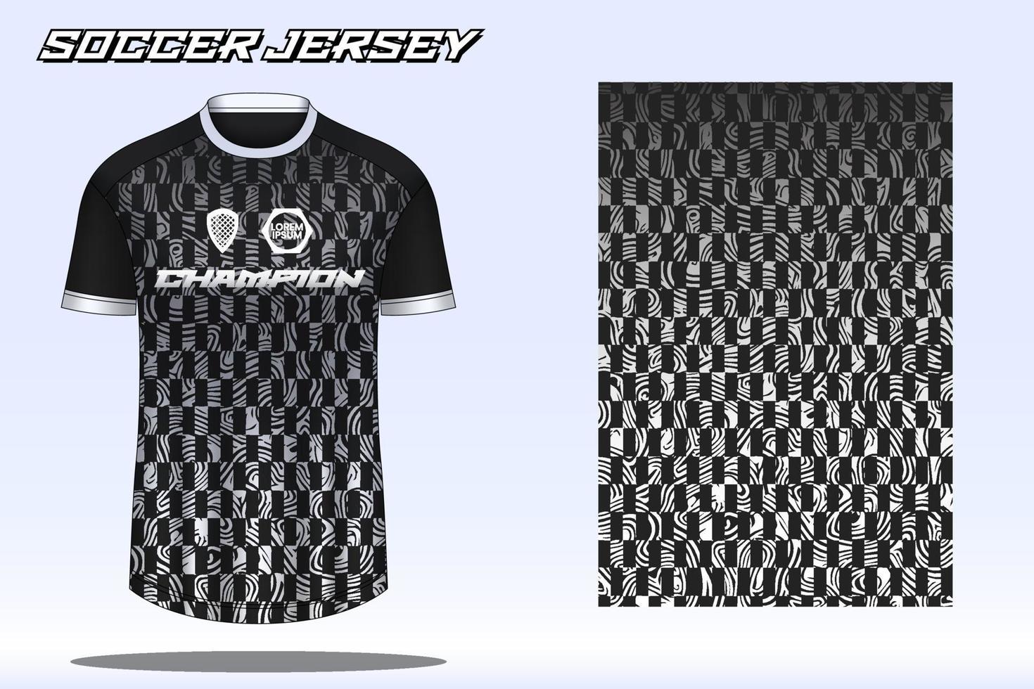 voetbal Jersey sport t-shirt ontwerp mockup voor Amerikaans voetbal club vector