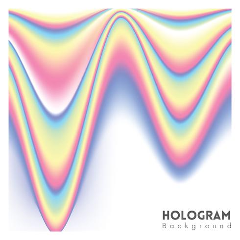 Holografische vector achtergrond