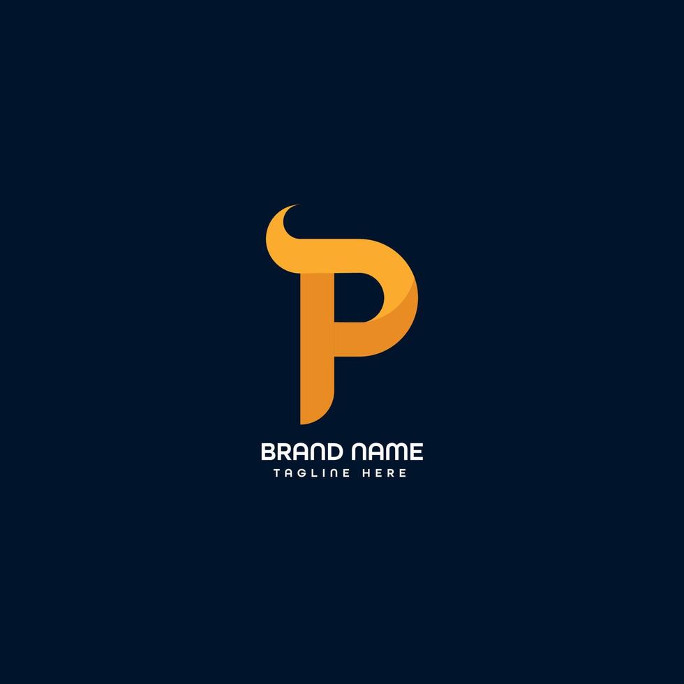 p brief logo vector