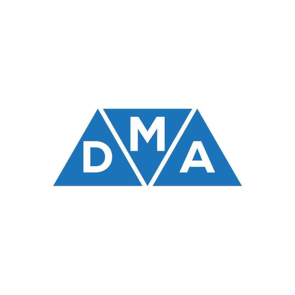 mda abstract eerste logo ontwerp Aan wit achtergrond. mda creatief initialen brief logo concept. vector