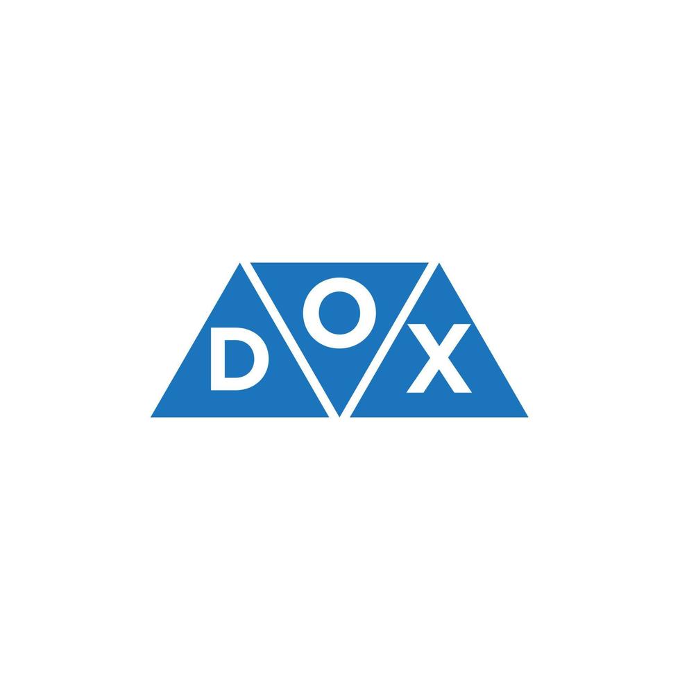odx abstract eerste logo ontwerp Aan wit achtergrond. odx creatief initialen brief logo concept. vector