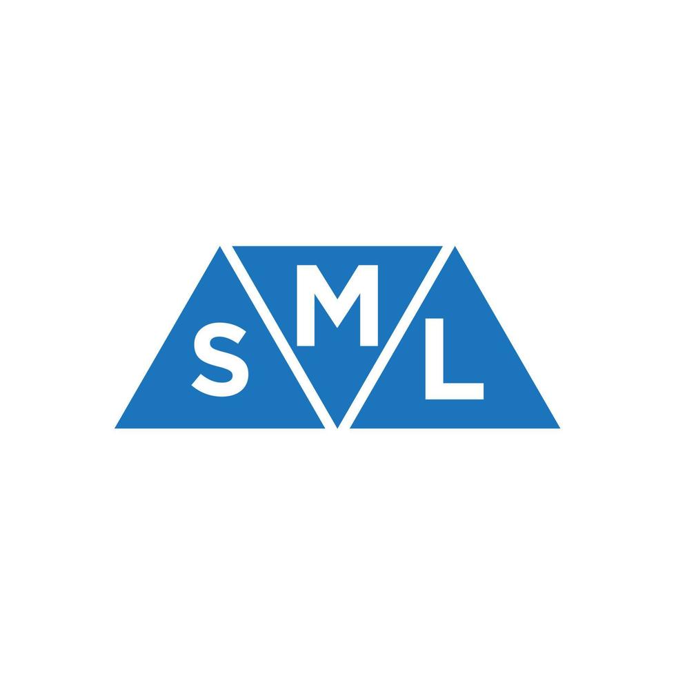 msl abstract eerste logo ontwerp Aan wit achtergrond. msl creatief initialen brief logo concept. vector