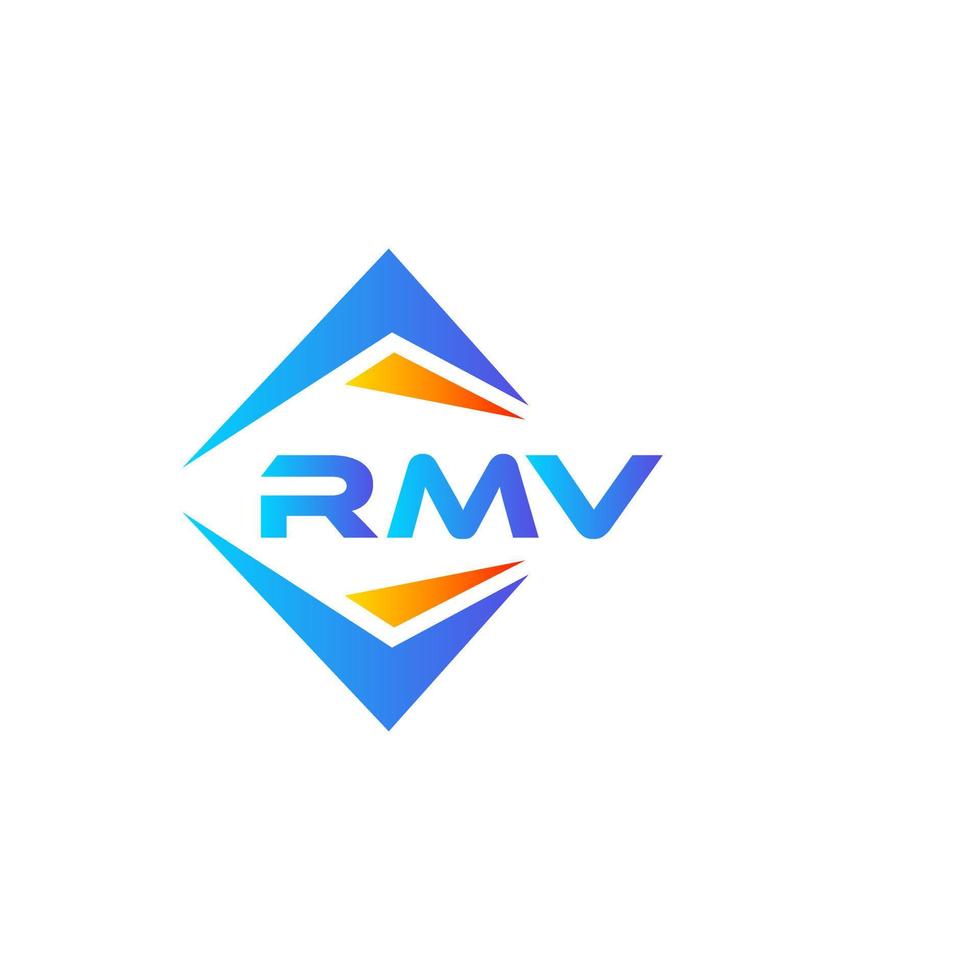 rmv abstract technologie logo ontwerp Aan wit achtergrond. rmv creatief initialen brief logo concept. vector