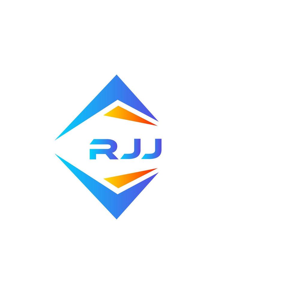 rjj abstract technologie logo ontwerp Aan wit achtergrond. rjj creatief initialen brief logo concept. vector