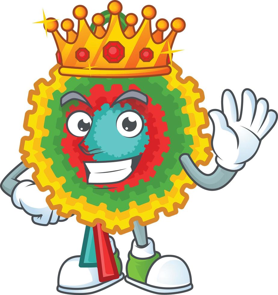 pinata tekenfilm mascotte stijl vector