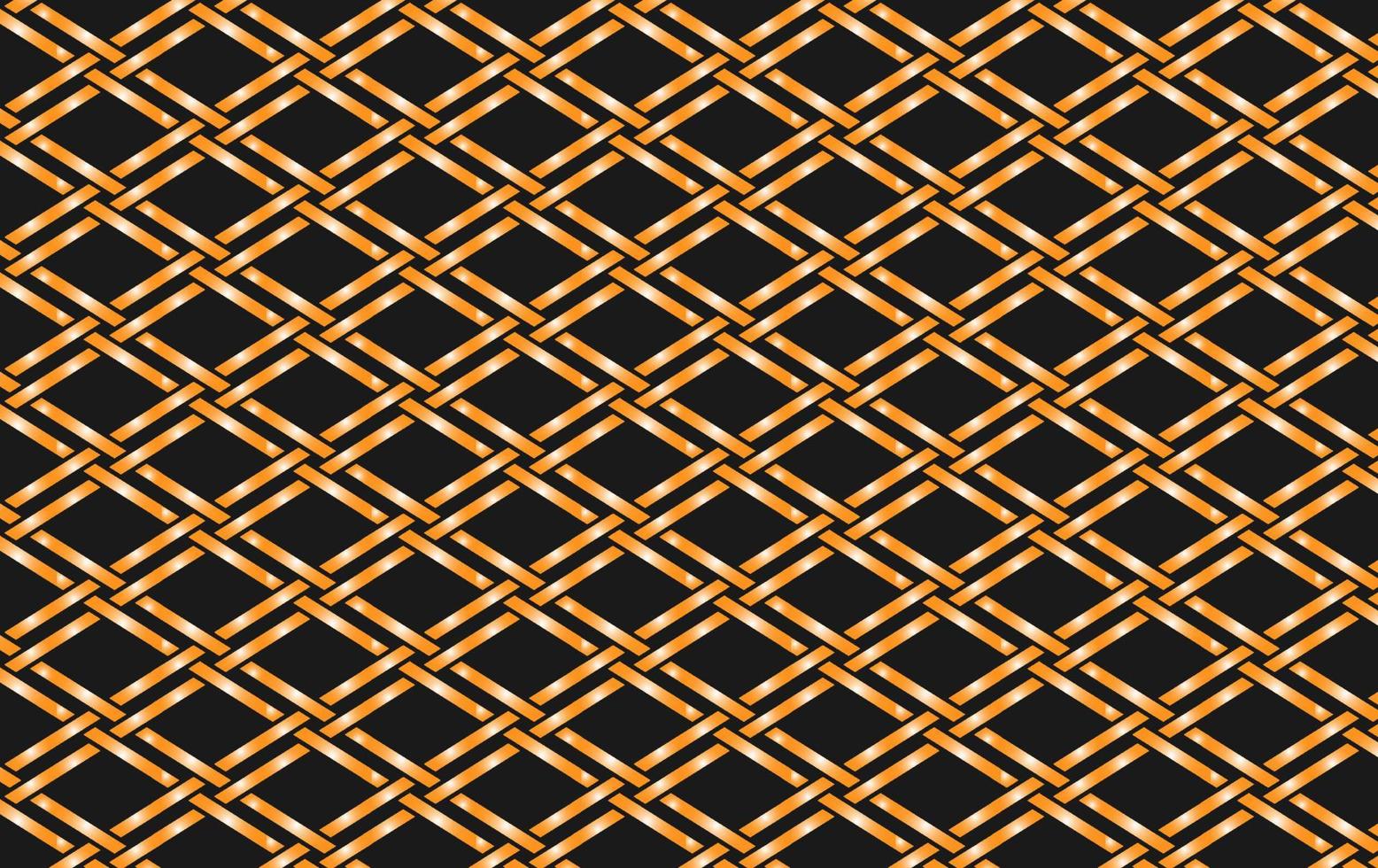 meetkundig modern vector naadloos zwart gouden patroon