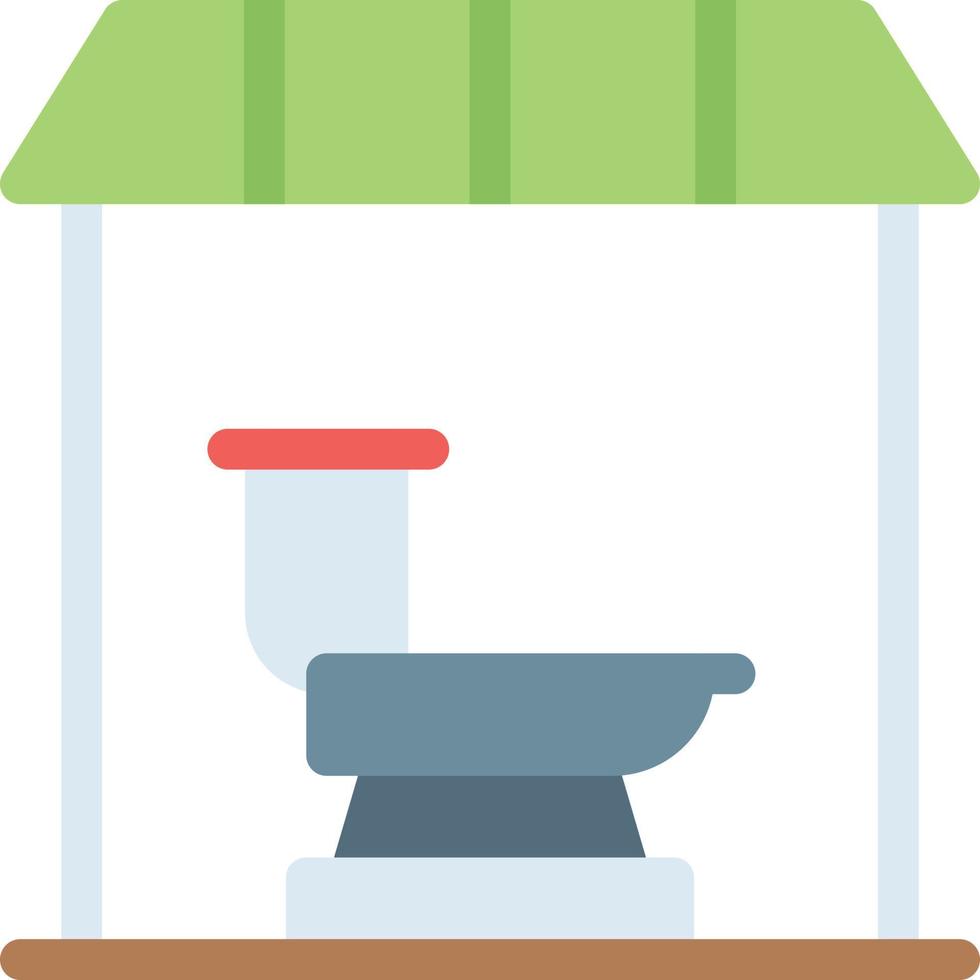 toilet vectorillustratie op een background.premium kwaliteit symbolen.vector pictogrammen voor concept en grafisch ontwerp. vector