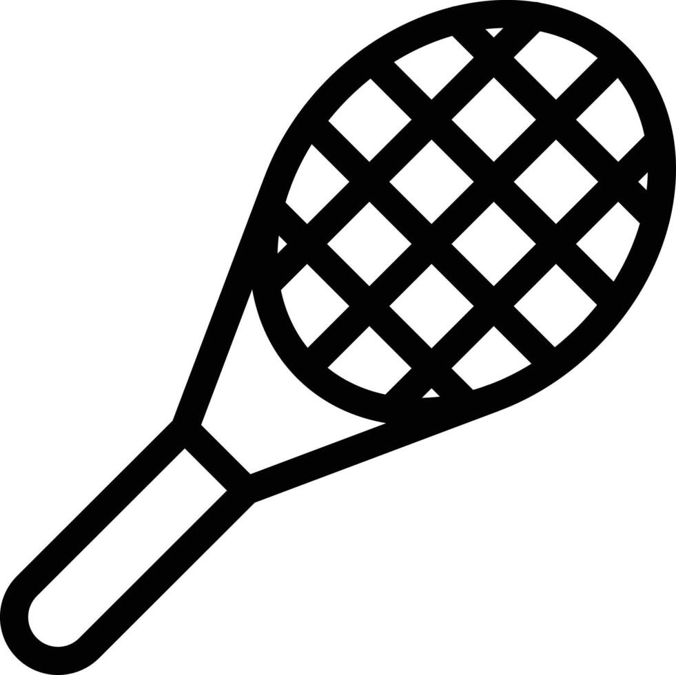 racket vectorillustratie op een background.premium kwaliteit symbolen.vector iconen voor concept en grafisch ontwerp. vector