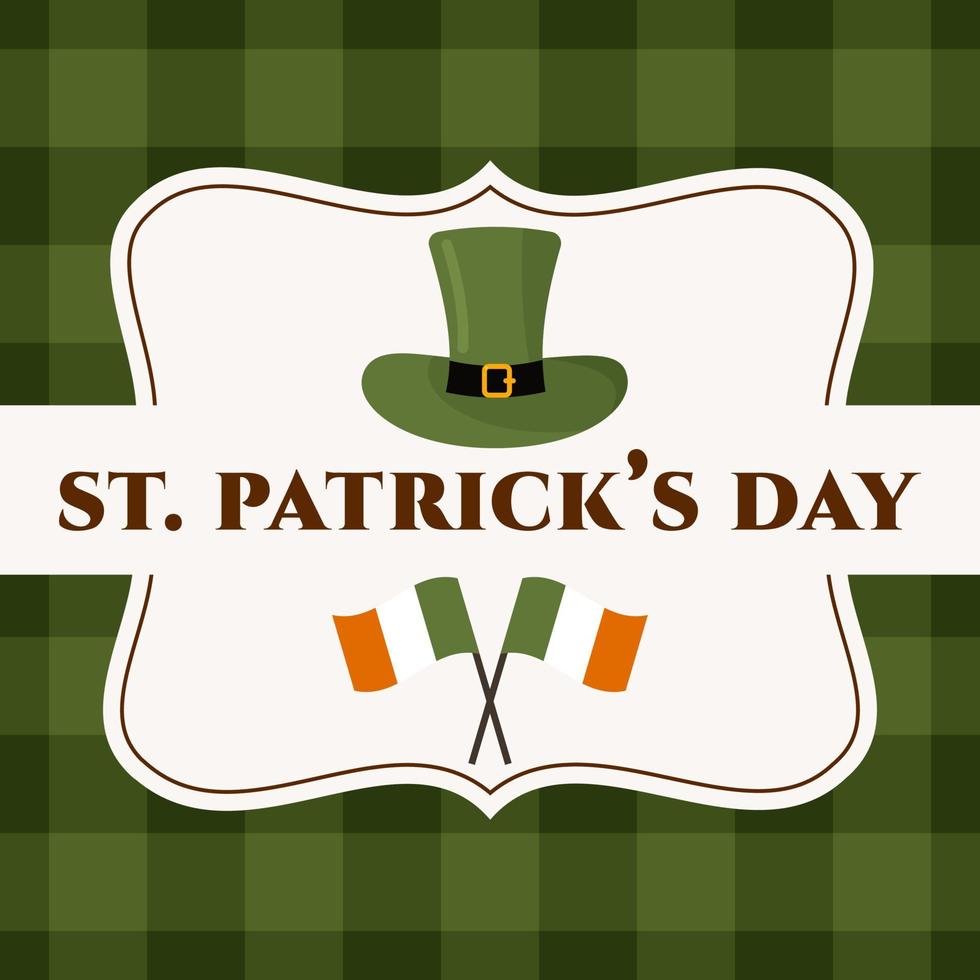 Saint Patrick's Day achtergrond vector