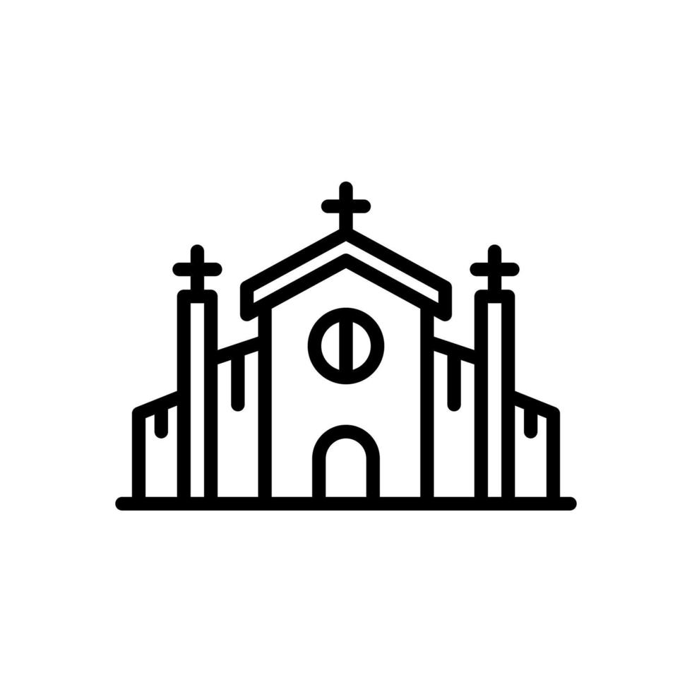 kerk icoon voor uw website ontwerp, logo, app, ui. vector