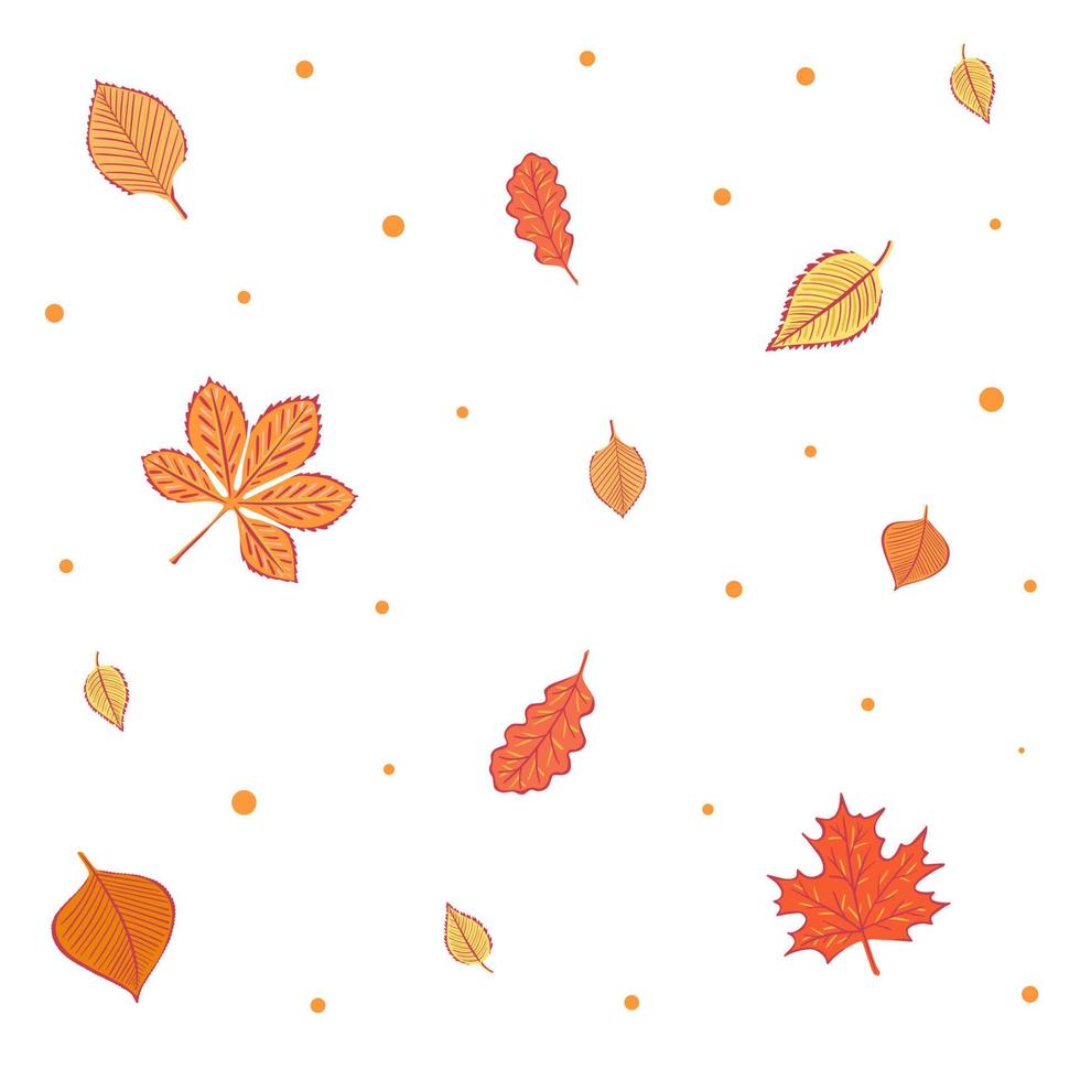 herfst blad val. illustratie voor afdrukken, achtergronden, covers en verpakking. beeld kan worden gebruikt voor groet kaarten, affiches, stickers en textiel. geïsoleerd Aan wit achtergrond. vector