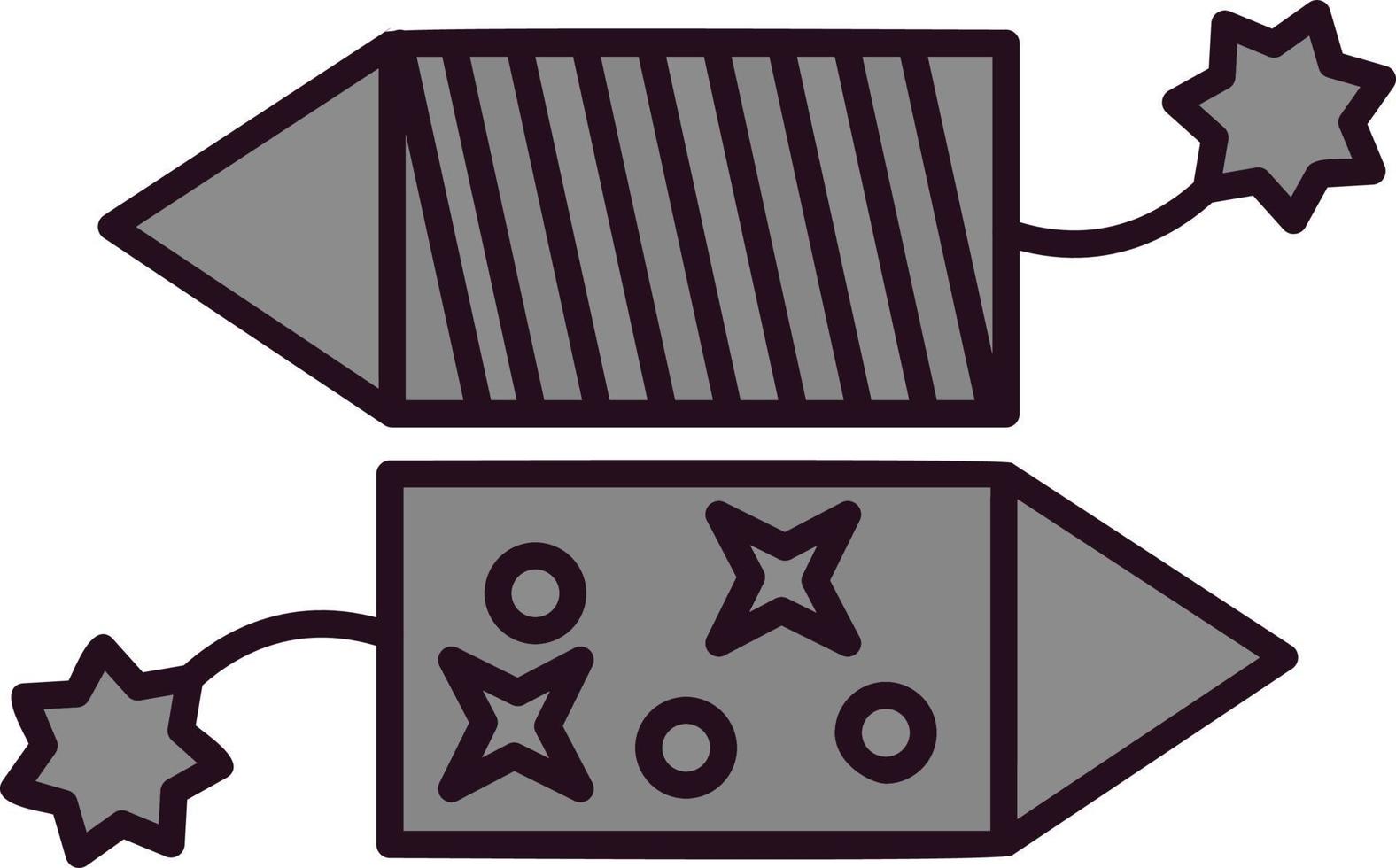 vuurwerk vector pictogram