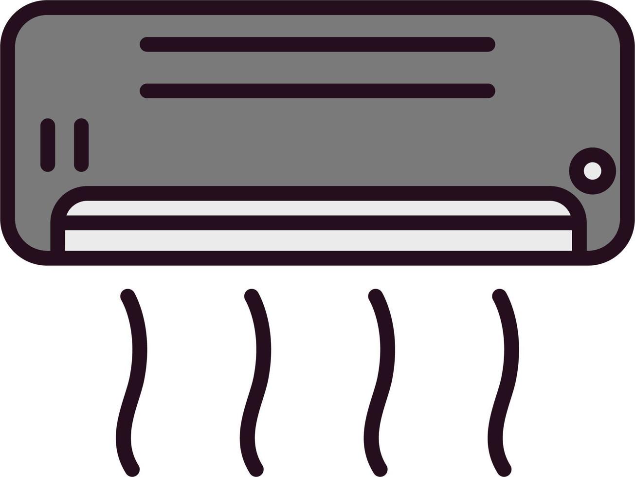 airconditioner vector pictogram