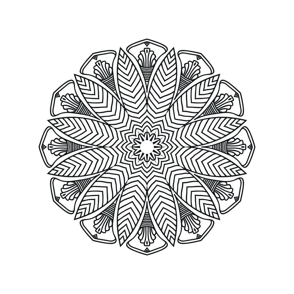 mandala ontwerpen achtergrond vector illustratie