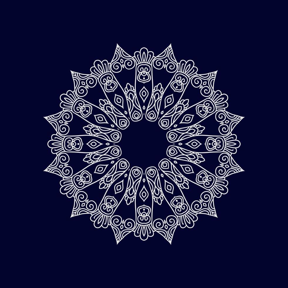 bloem mandala vector ontwerpen. mandala kunst achtergrond