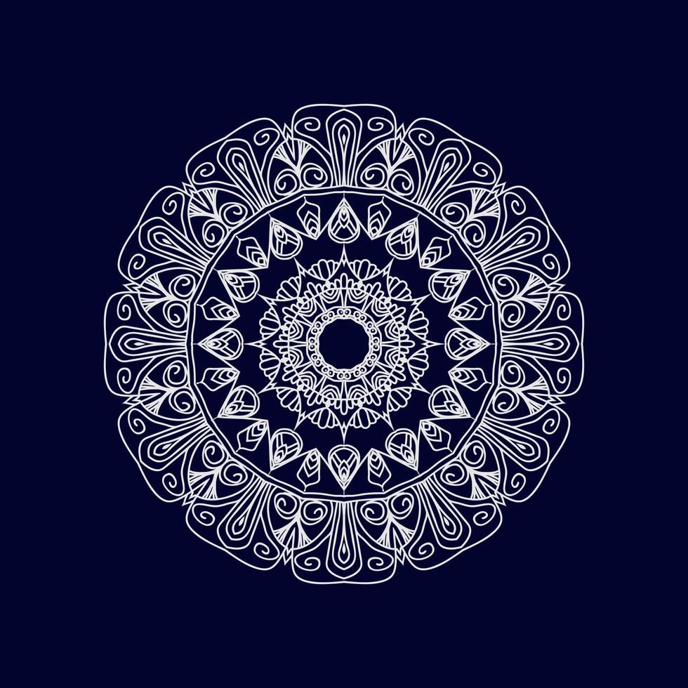 bloem mandala vector ontwerpen. mandala kunst achtergrond