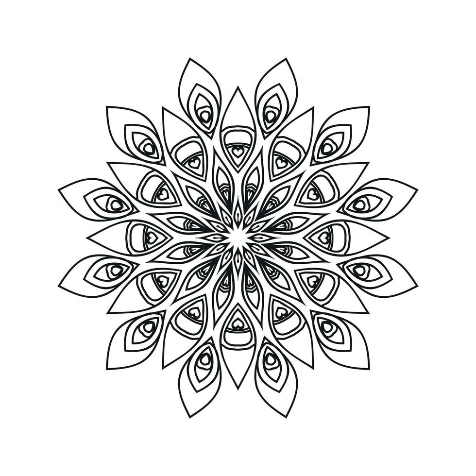 nieuw mandala ontwerpen vector illustratie