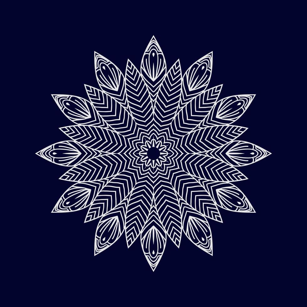 nieuw mandala ontwerpen vector illustratie