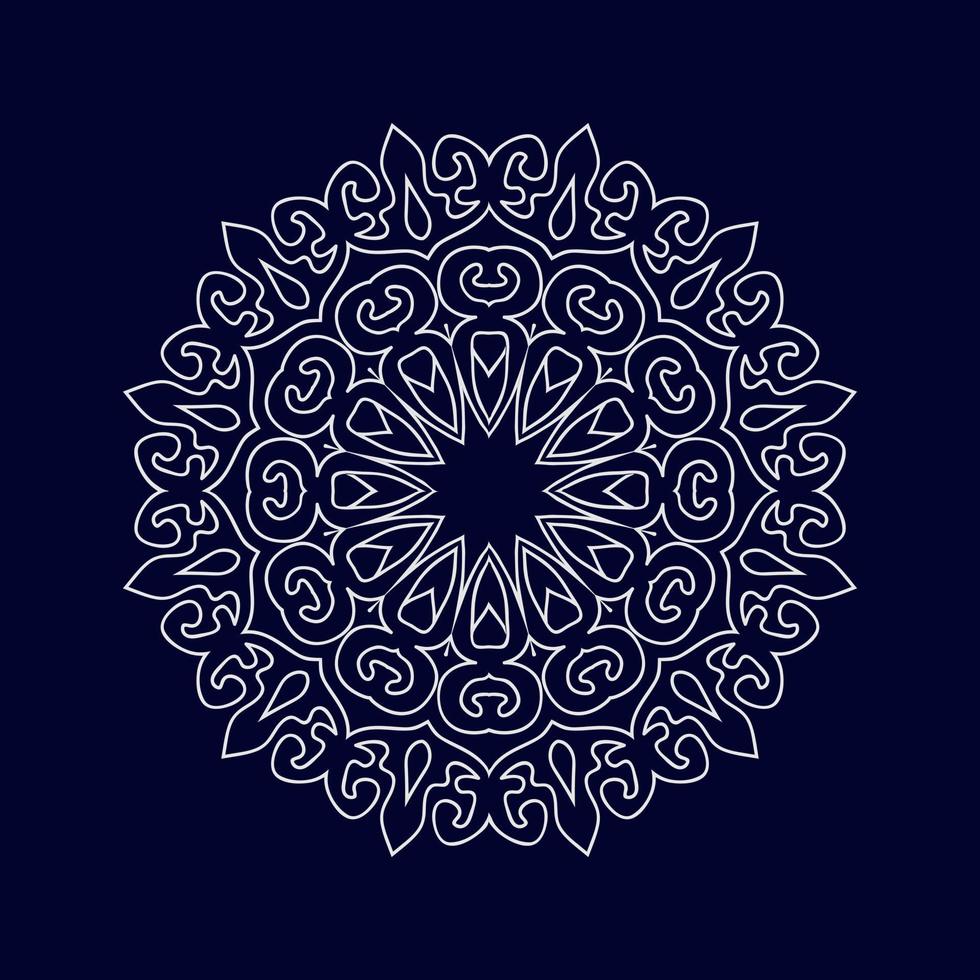 bloem mandala vector ontwerpen. mandala kunst achtergrond