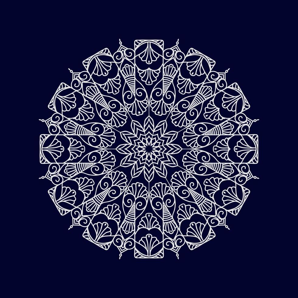 mandala ontwerpen. nieuw mandala kunst achtergrond vector