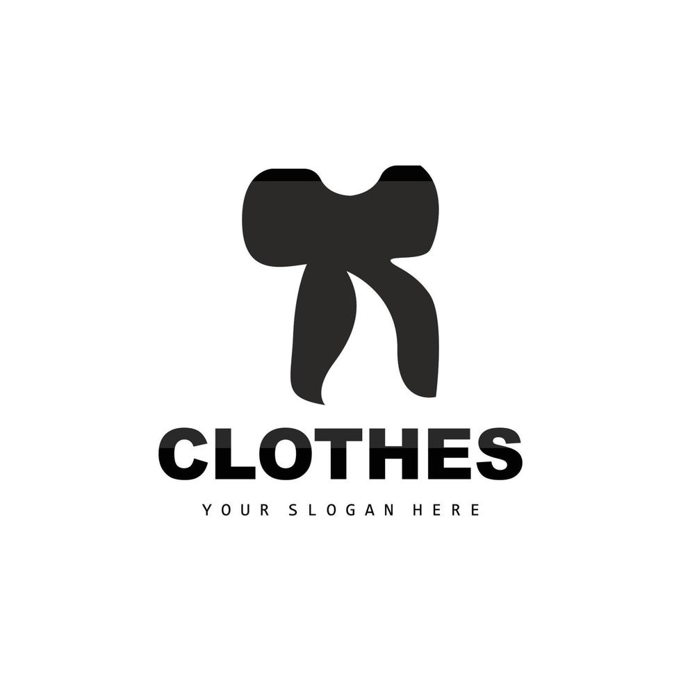 kleding logo, gemakkelijk stijl overhemd ontwerp, kleding op te slaan vector, mode, bedrijf merk en sjabloon icoon vector