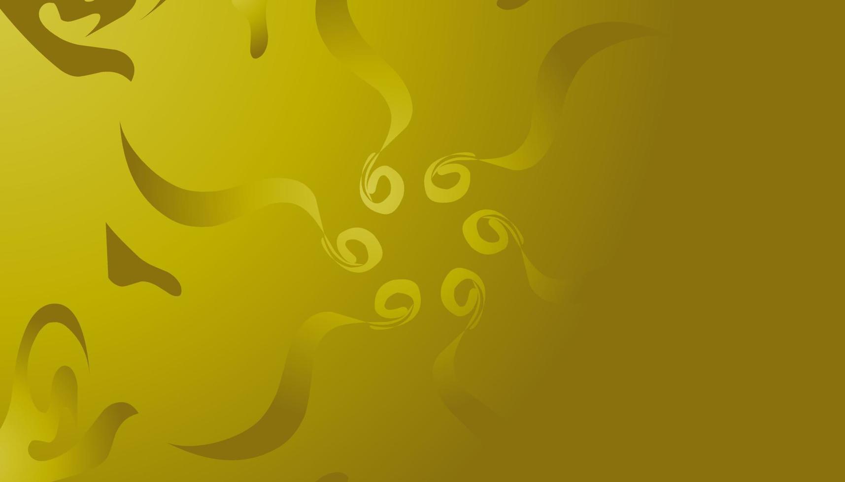 abstract achtergrond met luxueus en elegant geel goud kleur. vector