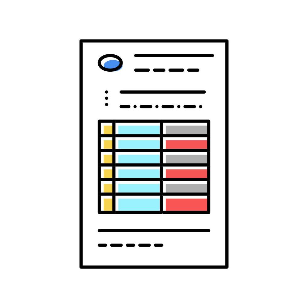 achter het stuur instructie kleur pictogram vectorillustratie vector