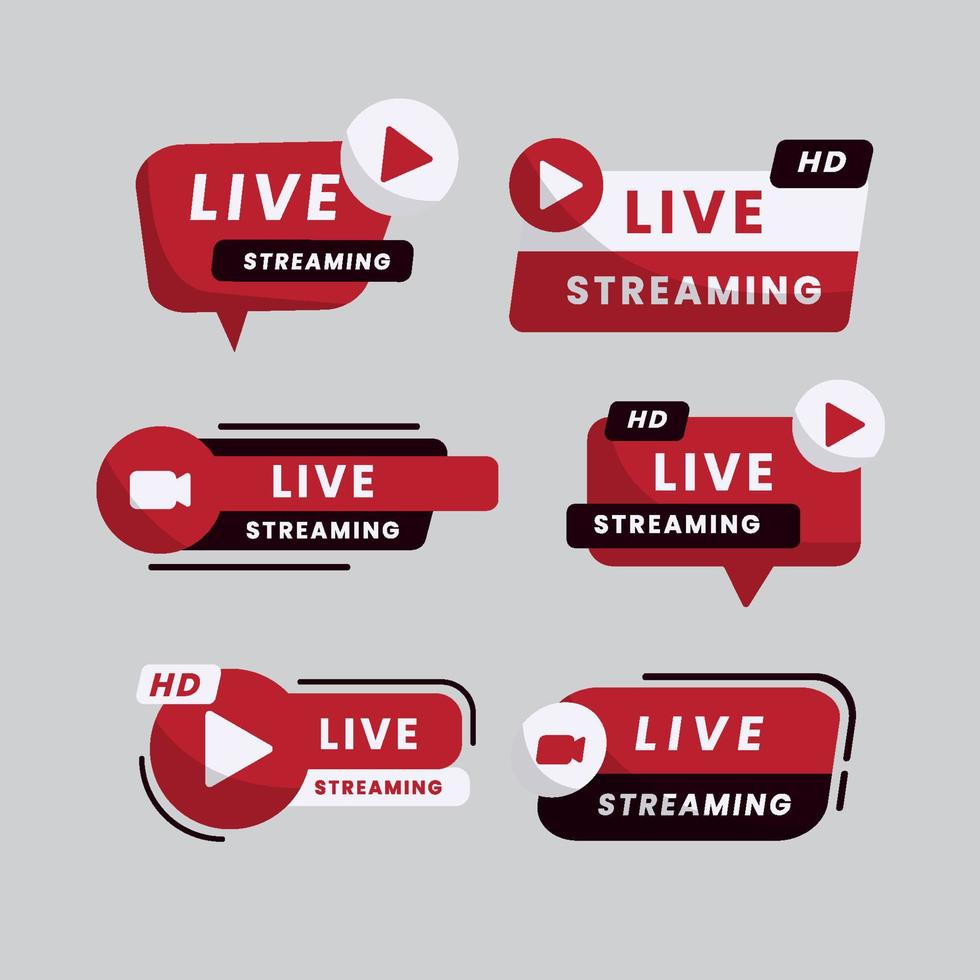 leven streaming logo reeks vector