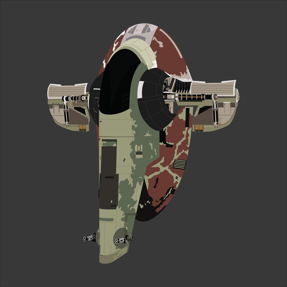 boba fett slaaf vector