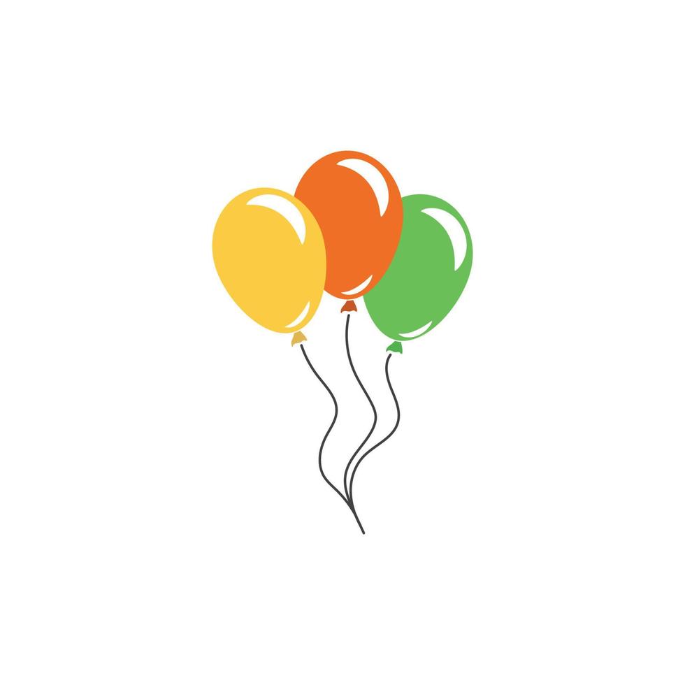 ballon icoon vector illustratie ontwerp