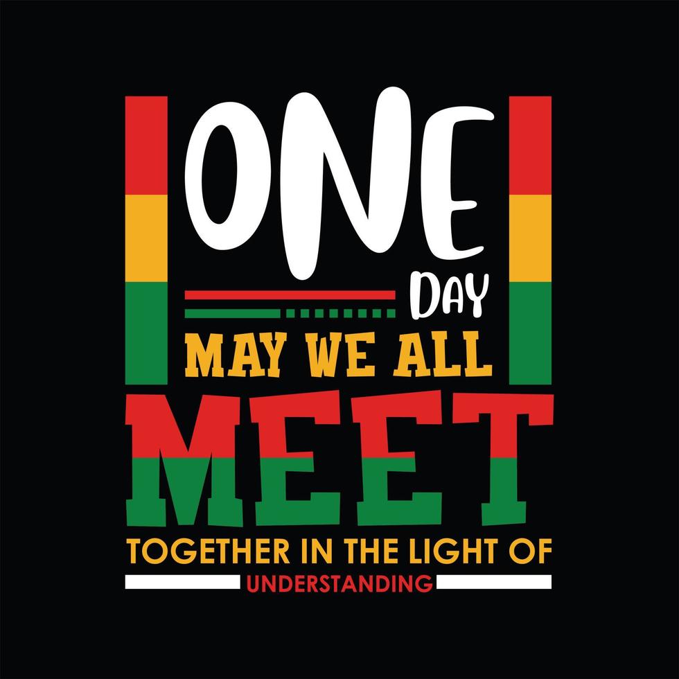 juneteenth t-shirt ontwerp vector