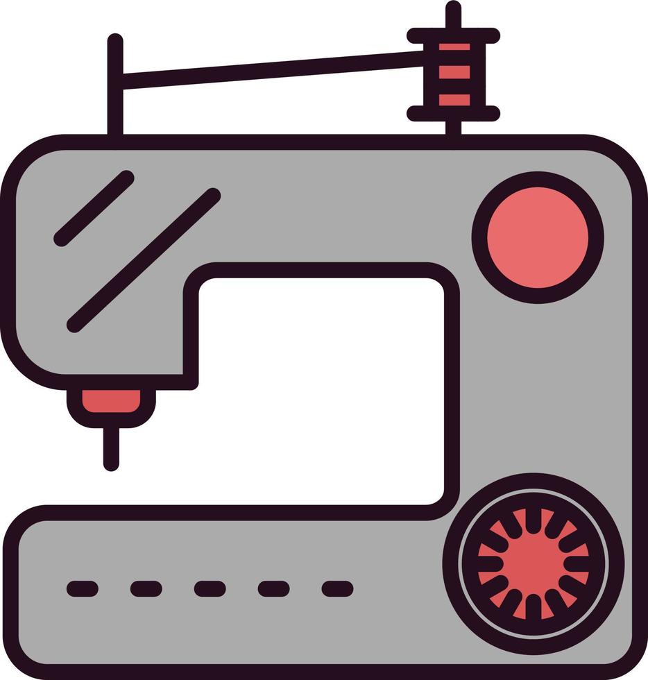 naaimachine vector pictogram