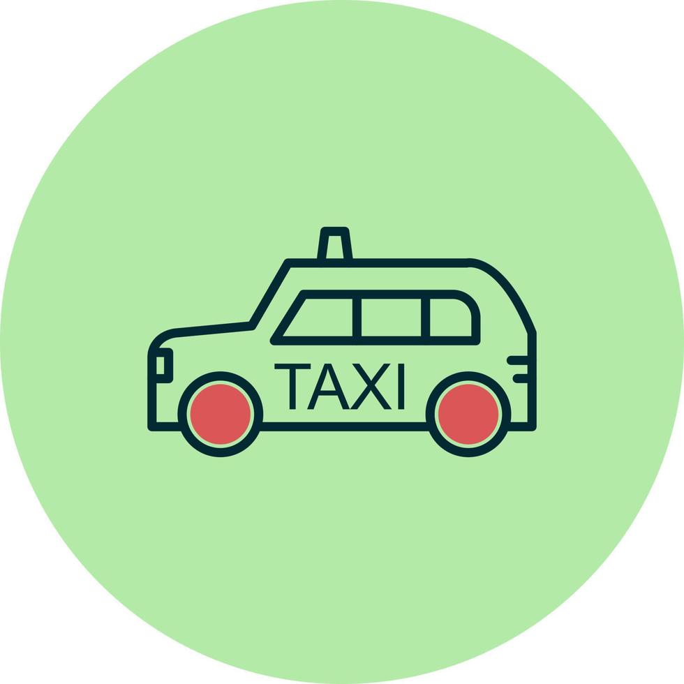 taxi vector icoon