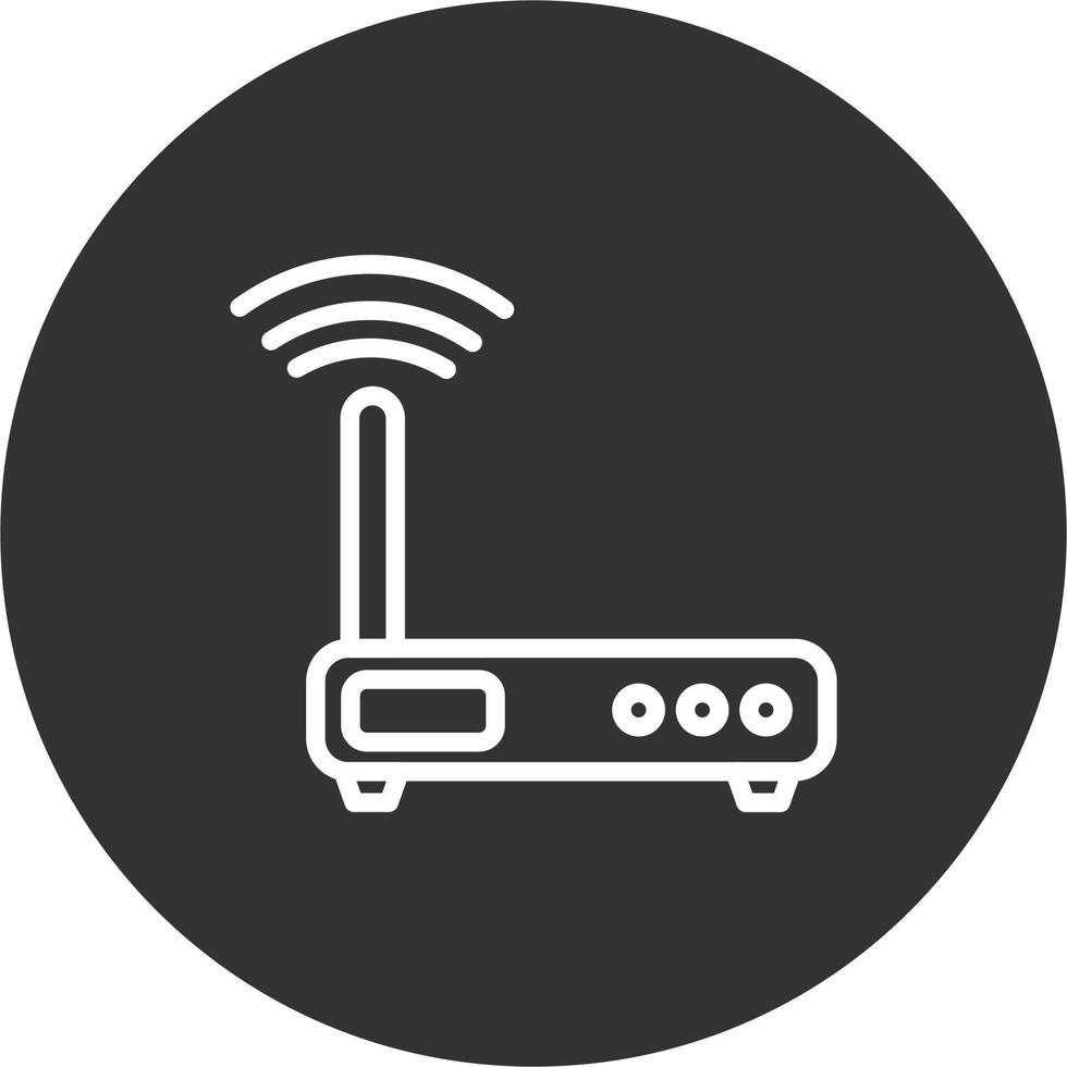 router vector pictogram