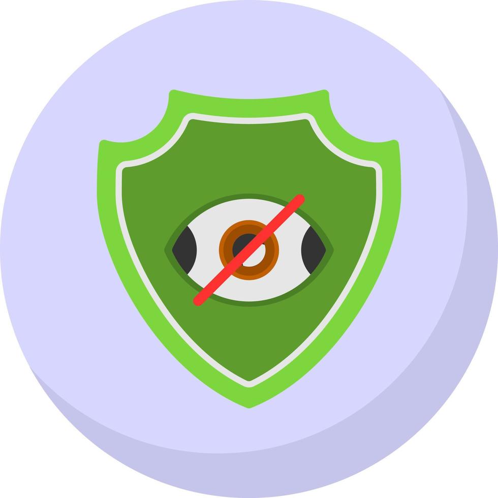 privacy vector icoon