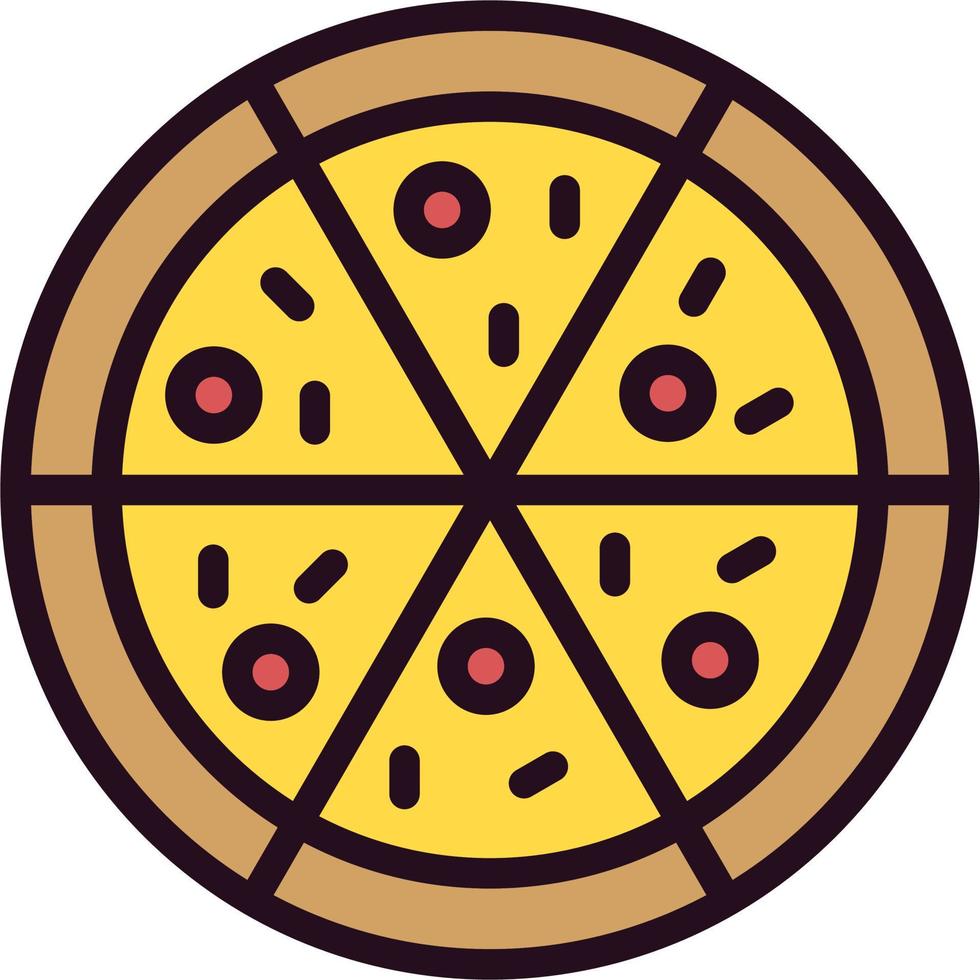 pizza vector icoon