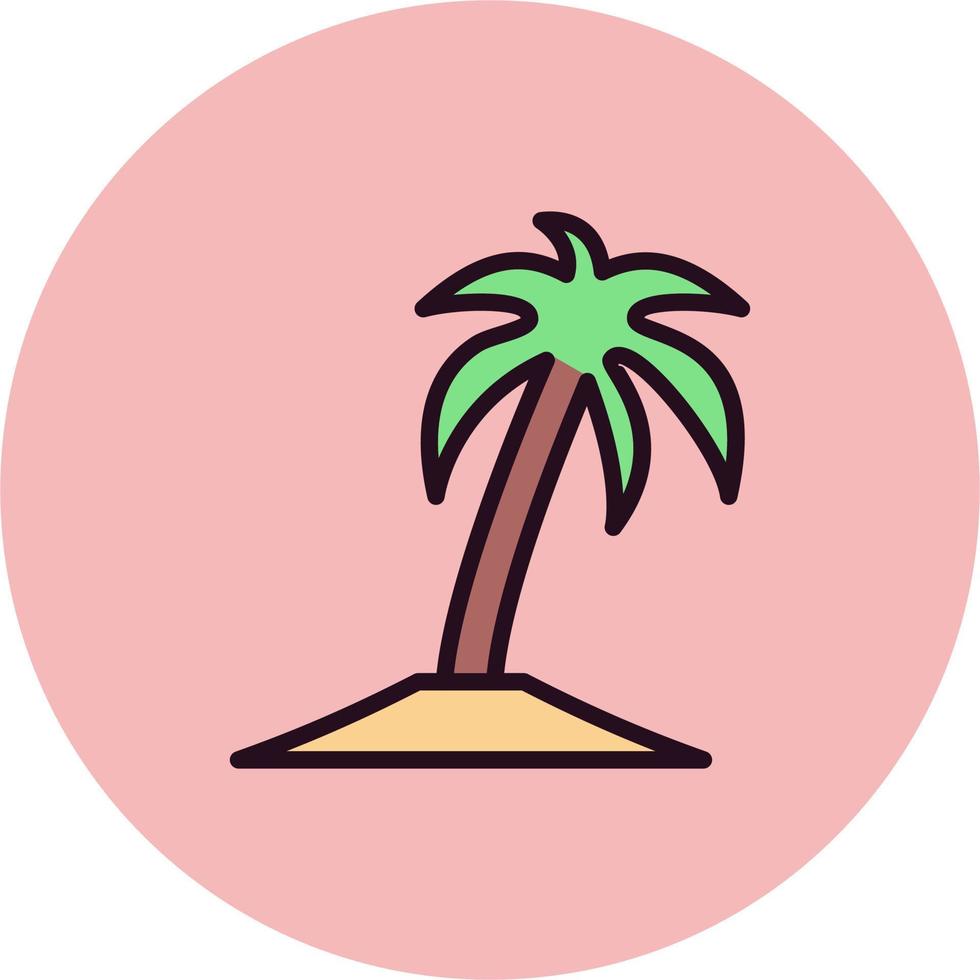 palm boom vector icoon