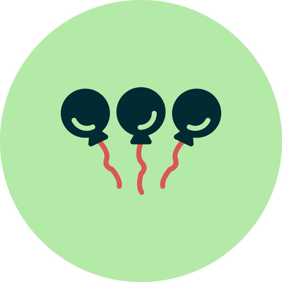 ballonnen vector icon